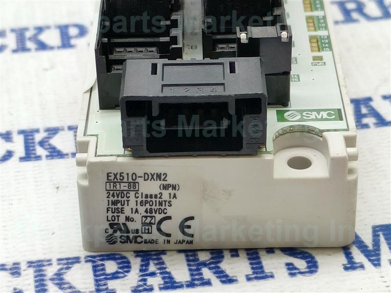 Lot 2pcs SMC EX510-DXN2 (NPN) Sensor Input Block 24VDC 16/1A 30 Days Warranty
