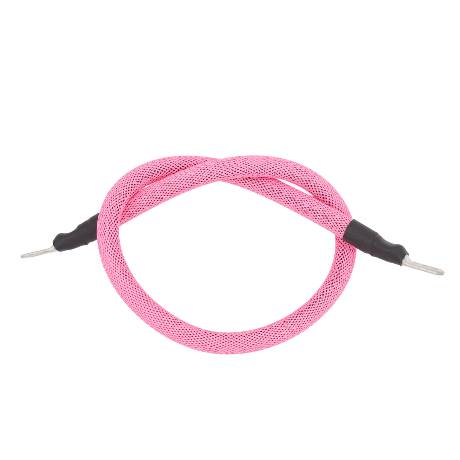 2 AWG Gauge Custom Battery Cable Copper Braided (Neon Pink)