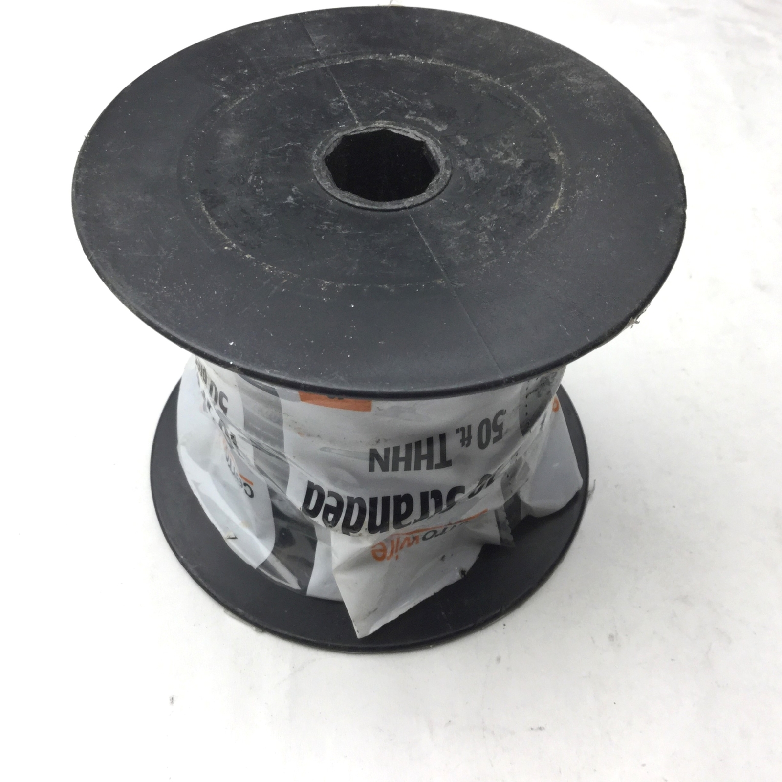New Spool of CerroWire 10 Stranded, 50′ THHN, 10 Gauge, 600V, Black