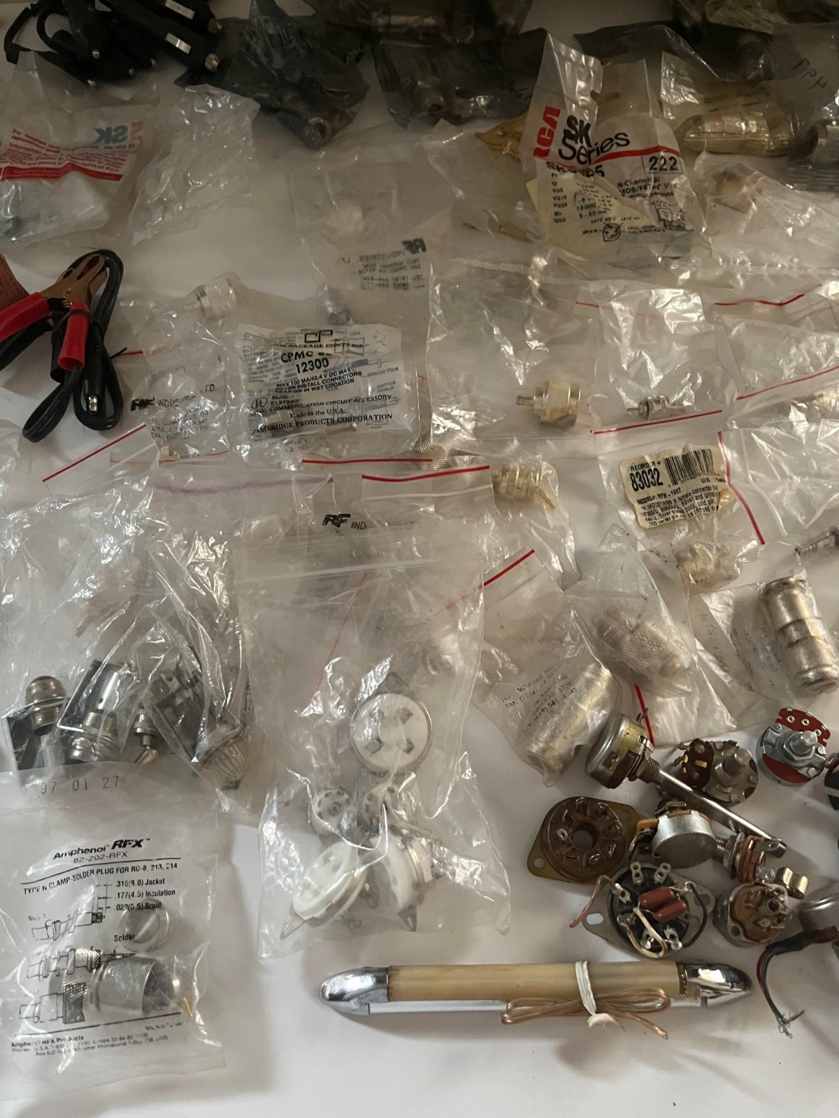 HUGE LOT OF ELECTRICAL PARTS, SUPPLIES, COMPONENTS VARIOUS ITEMS NEW AND USED