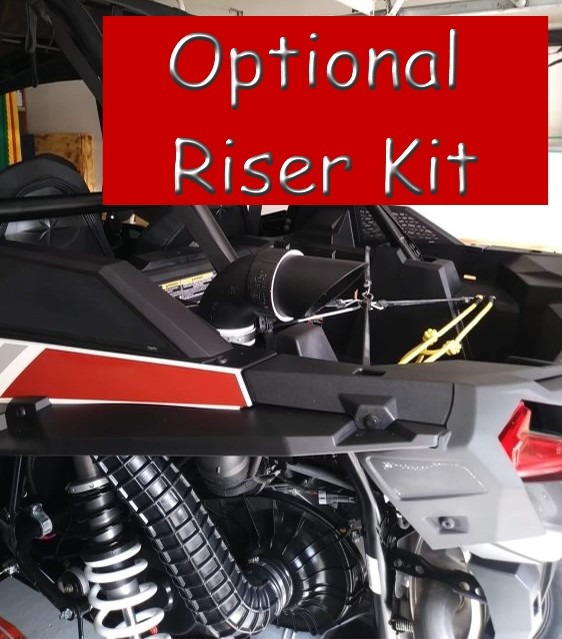 Belt Box Snorkel Adapter Elbow for 2019-2021 Polaris RZR XP Turbo