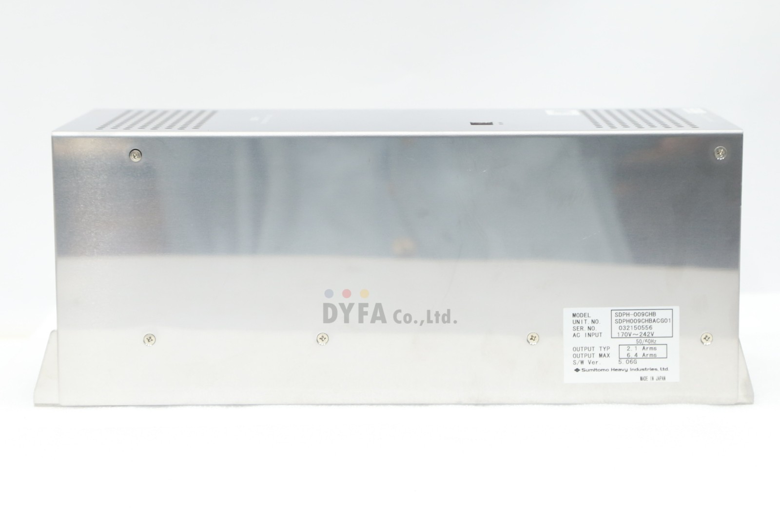 SUMITOMO Used SDPH-009CHB PWM AMPLIFIER MODULE ELEC-I-3456=9M25