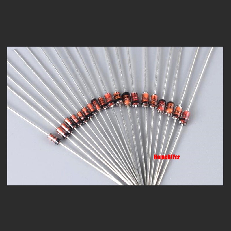 1/2W Zener Diode 0.5W 500mW DIP Zener Diodes 2.4V 2.7V 3V to 33V Various Values