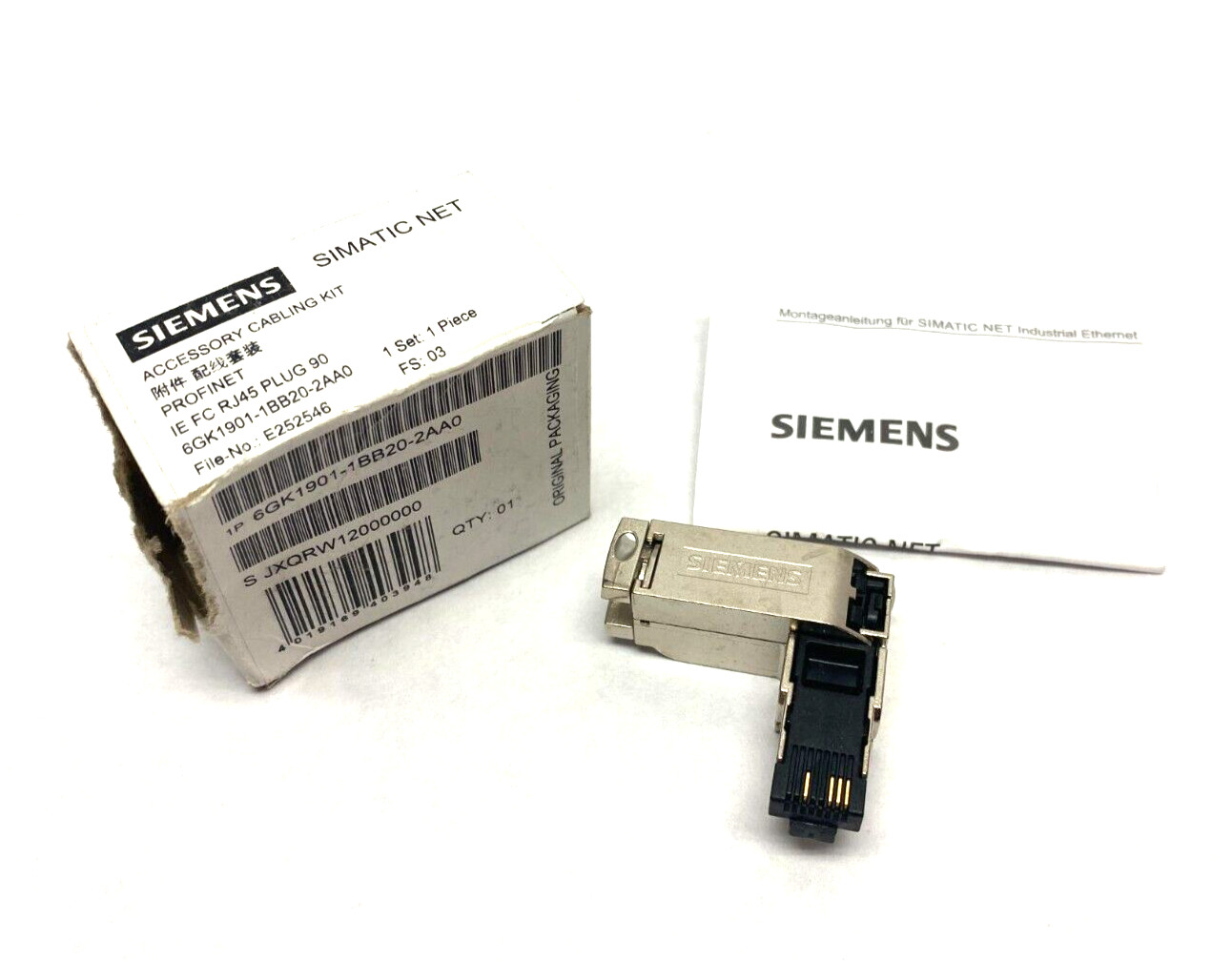 Siemens 6GK1901-1BB20-2AA0 SIMATIC NET Ethernet FastConnect Cabling Plug Kit