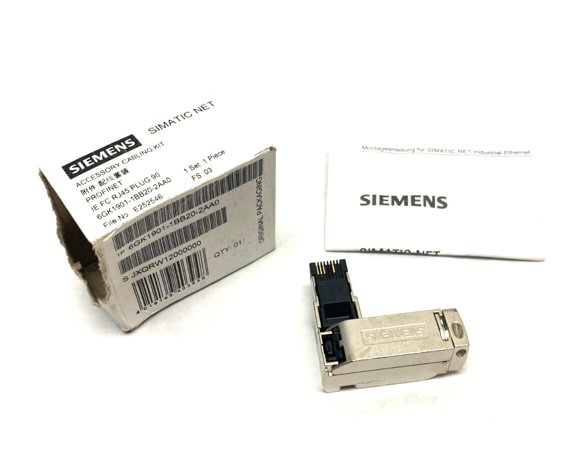 Siemens 6GK1901-1BB20-2AA0 SIMATIC NET Ethernet FastConnect Cabling Plug Kit