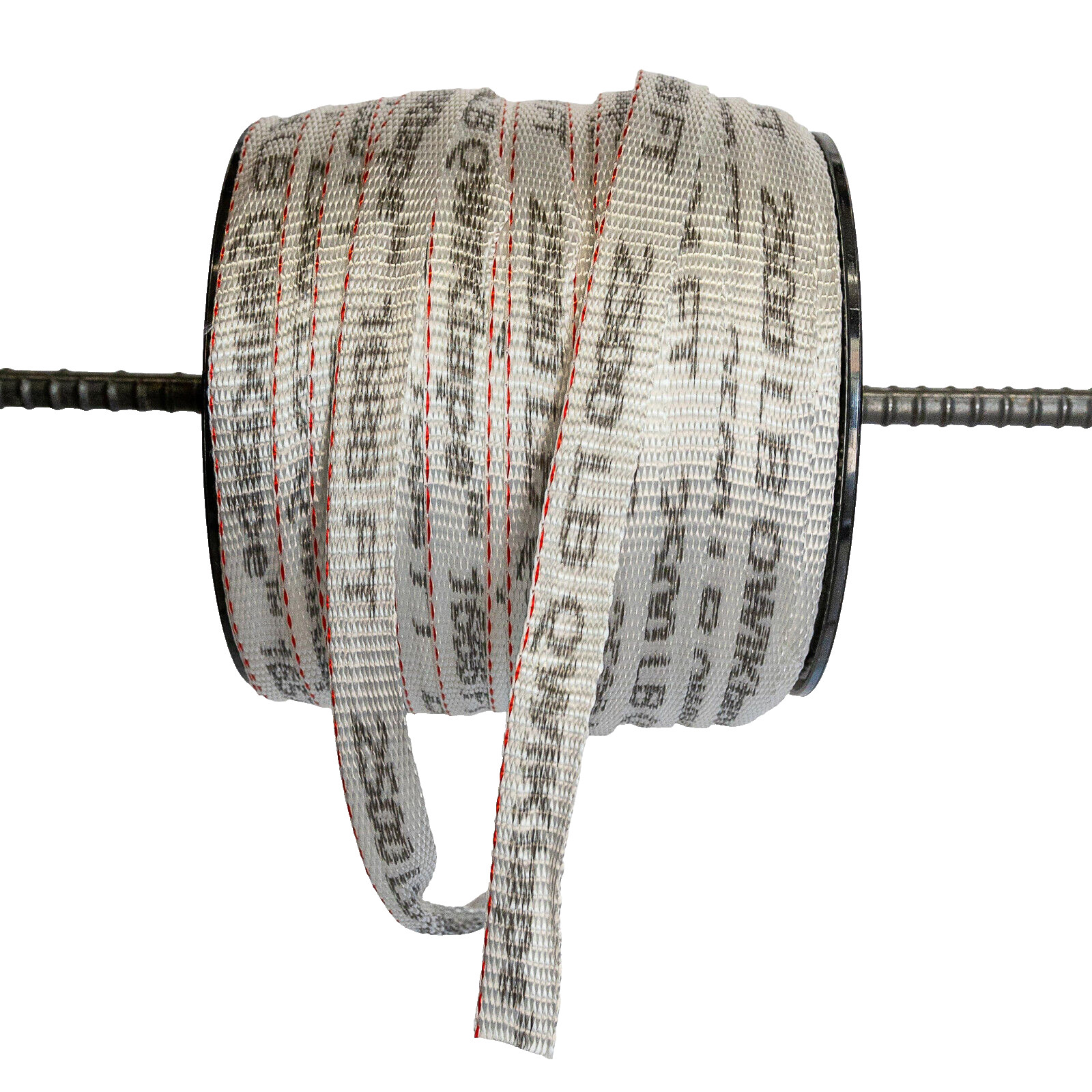 3/4″ x 500 feet 2500# tensile polyester pull tape, mule tape, tie-down webbing