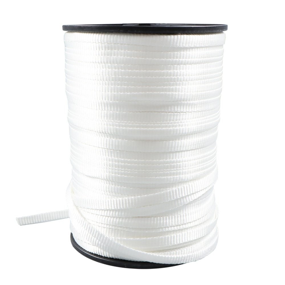Polyester Pulling Tape Mule Tape Tensile Capacity Gardening for Packaging White