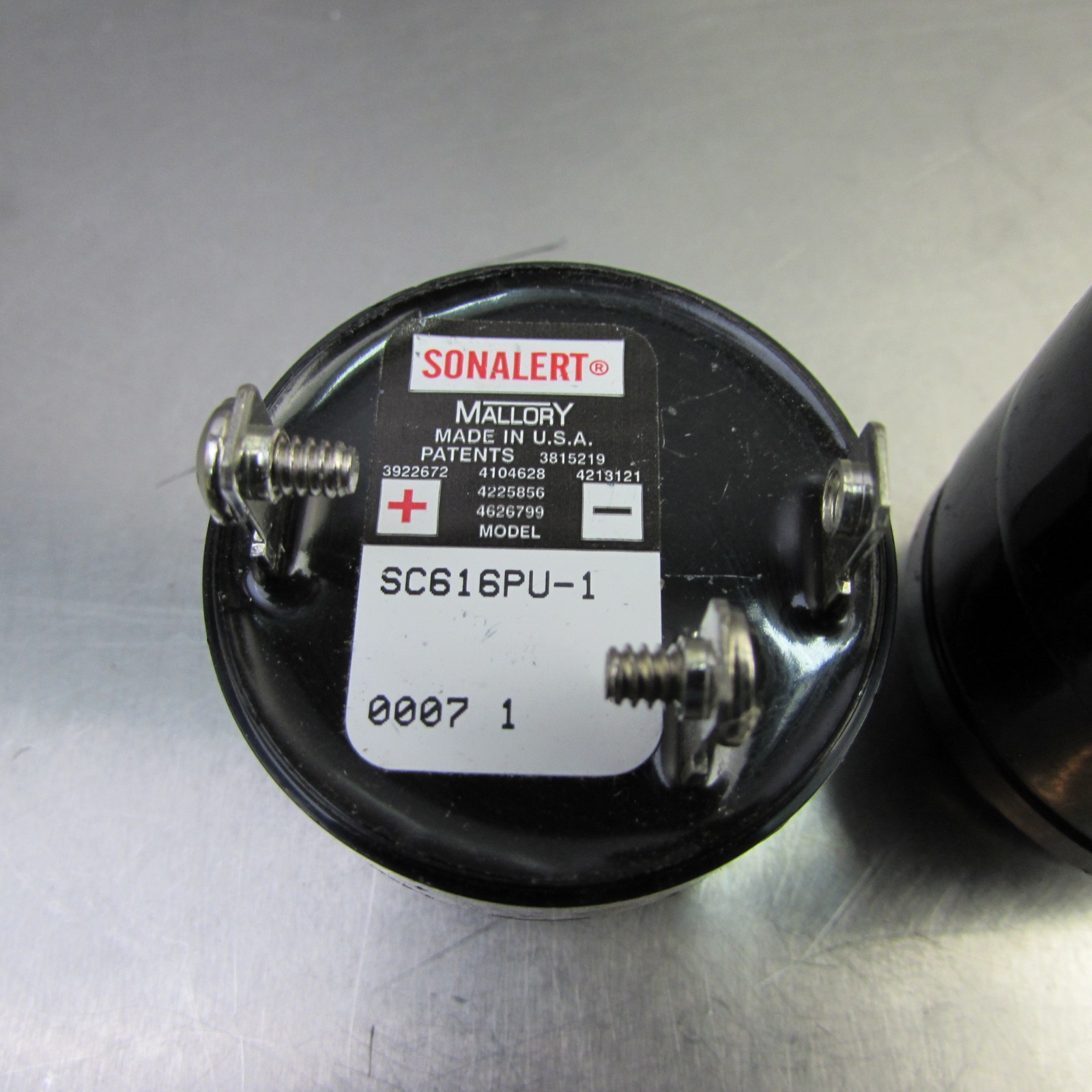 (2) Mallory Sonalert 6~16 VDC Audio Chime Buzzer Indicator SC616PU-1, SC616CP