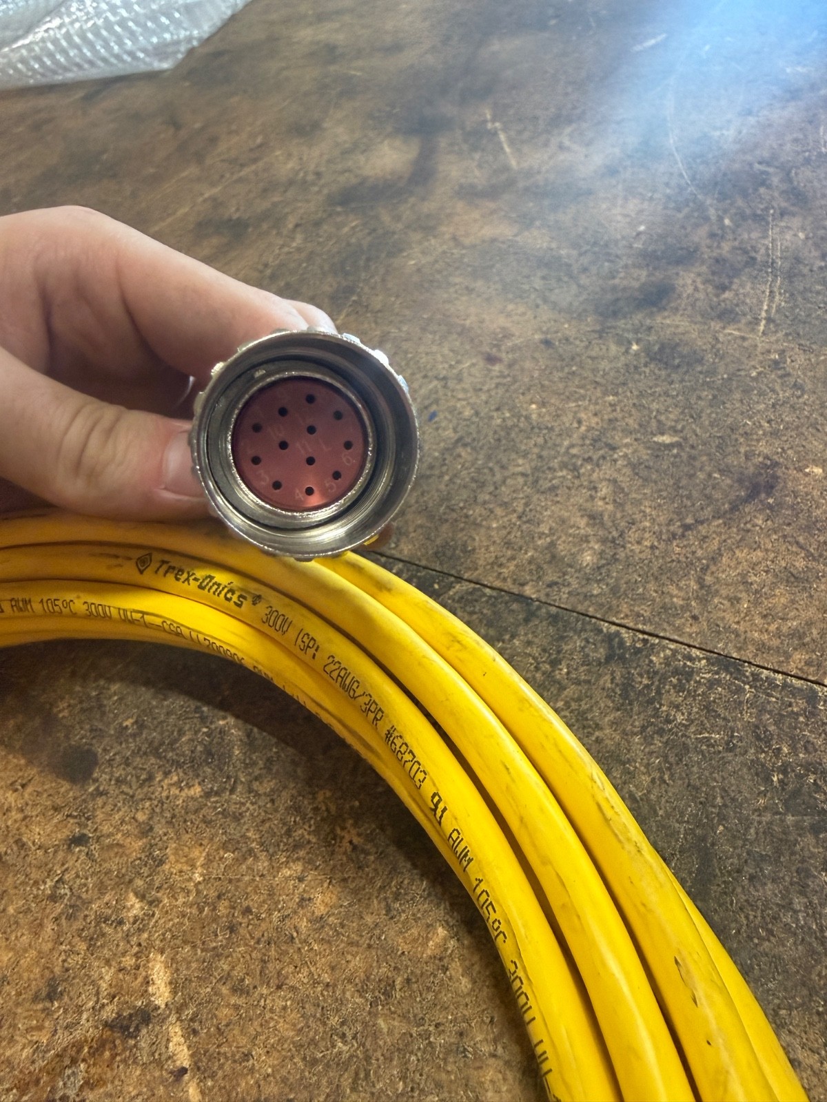 TPC TREX-ONICS 68703, TPC WIRE AND CABLE ABB 3HAC 043381P – 8M (NEW)