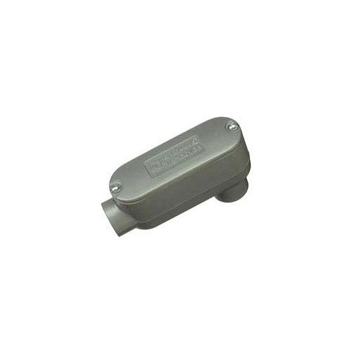 Halex 58615, 1-1/2″ Hub, Aluminum, LB-Type, Rigid Conduit Body with Cover, 1 pc