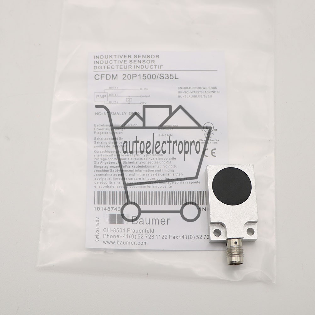1PCS New Baumer Electric Sensor CFDM 20P1500/S35L