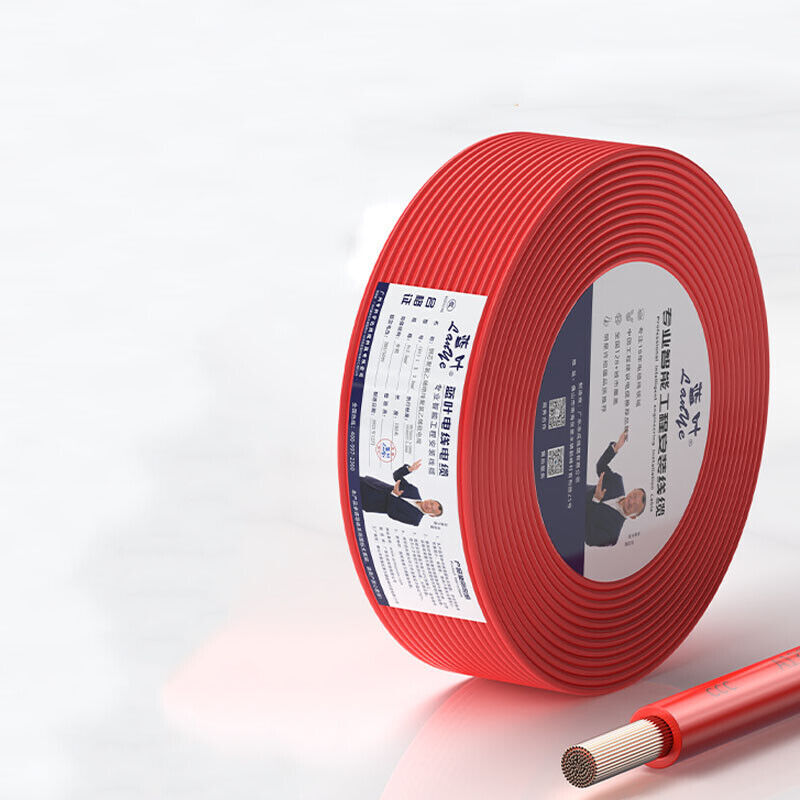 BVR Single Core Stranded Wire Pure Copper Cores PVC Electrical Cable 1mm² ~ 6mm²