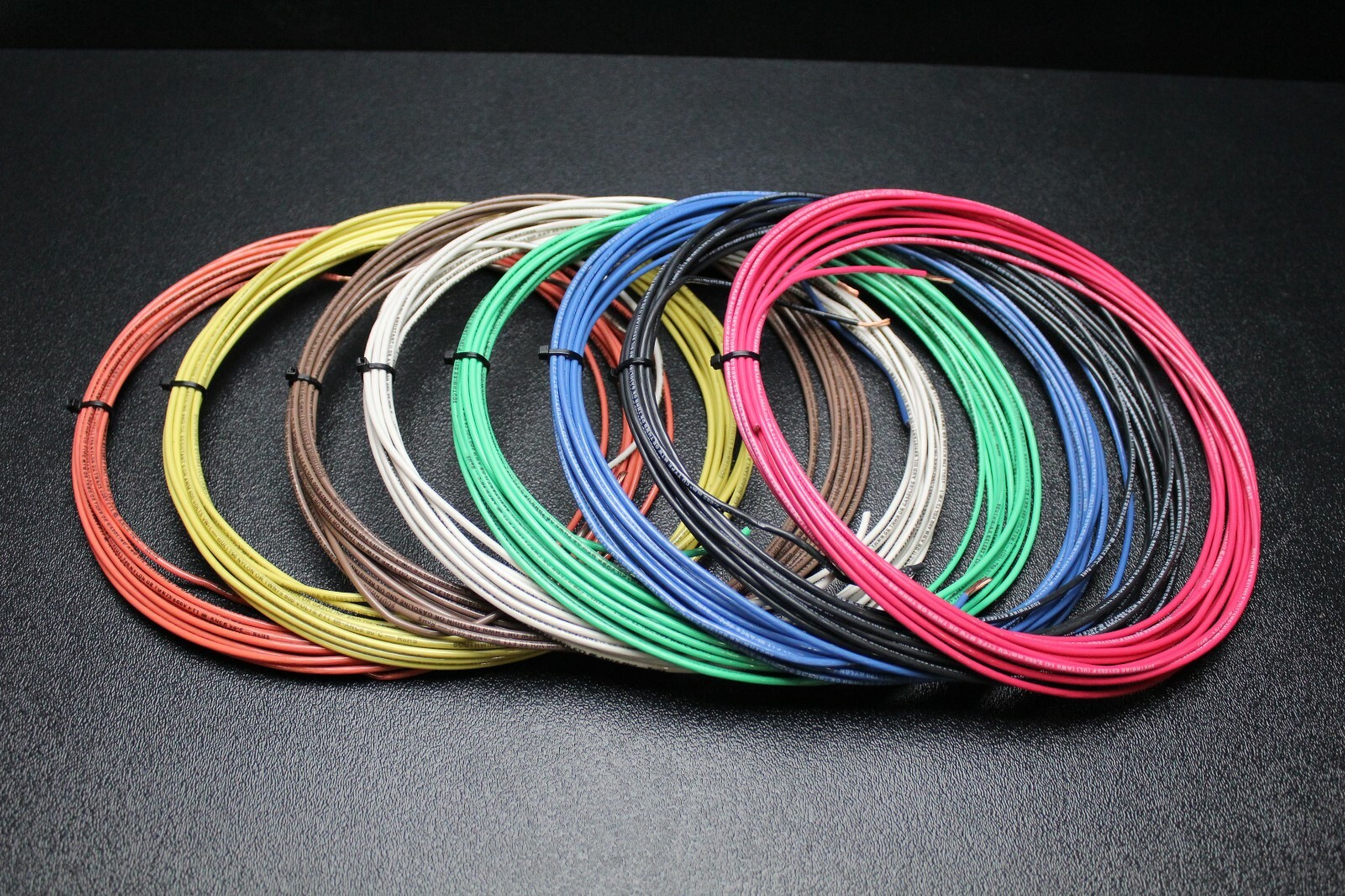 14 GAUGE THHN WIRE STRANDED PICK 3 COLORS 25 FT EACH THWN 600V CABLE AWG