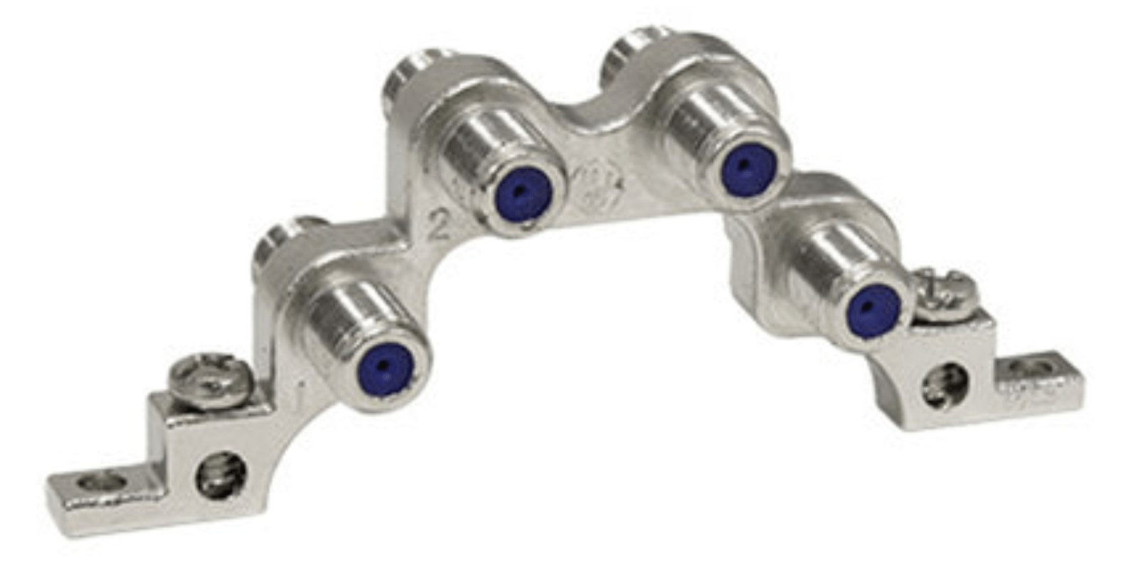 4-Port High Frequency Ground Block, 0-3-GHz | Perfect-Vision PVGBQHFA