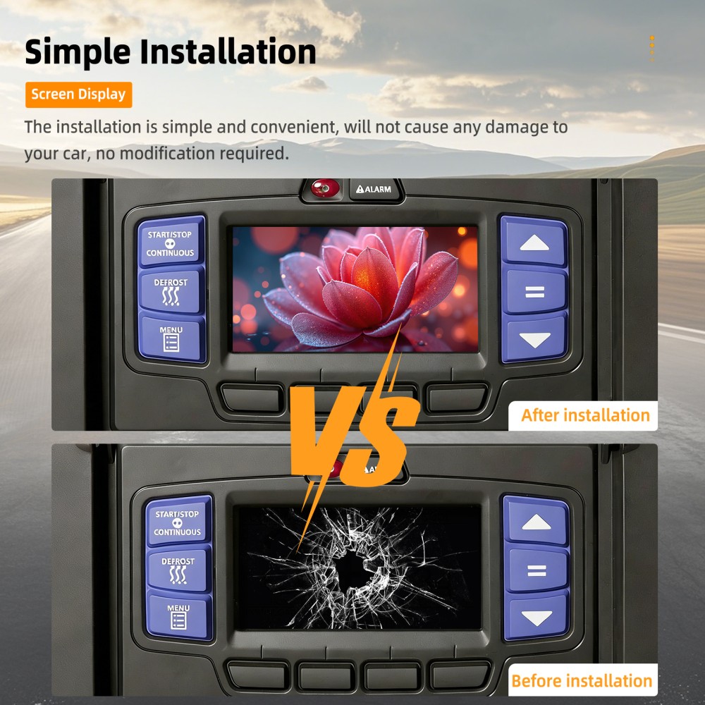 Display for Carrier Transicold X4 7500 7300 X3 2500 Vector 8500 8600 APX Module