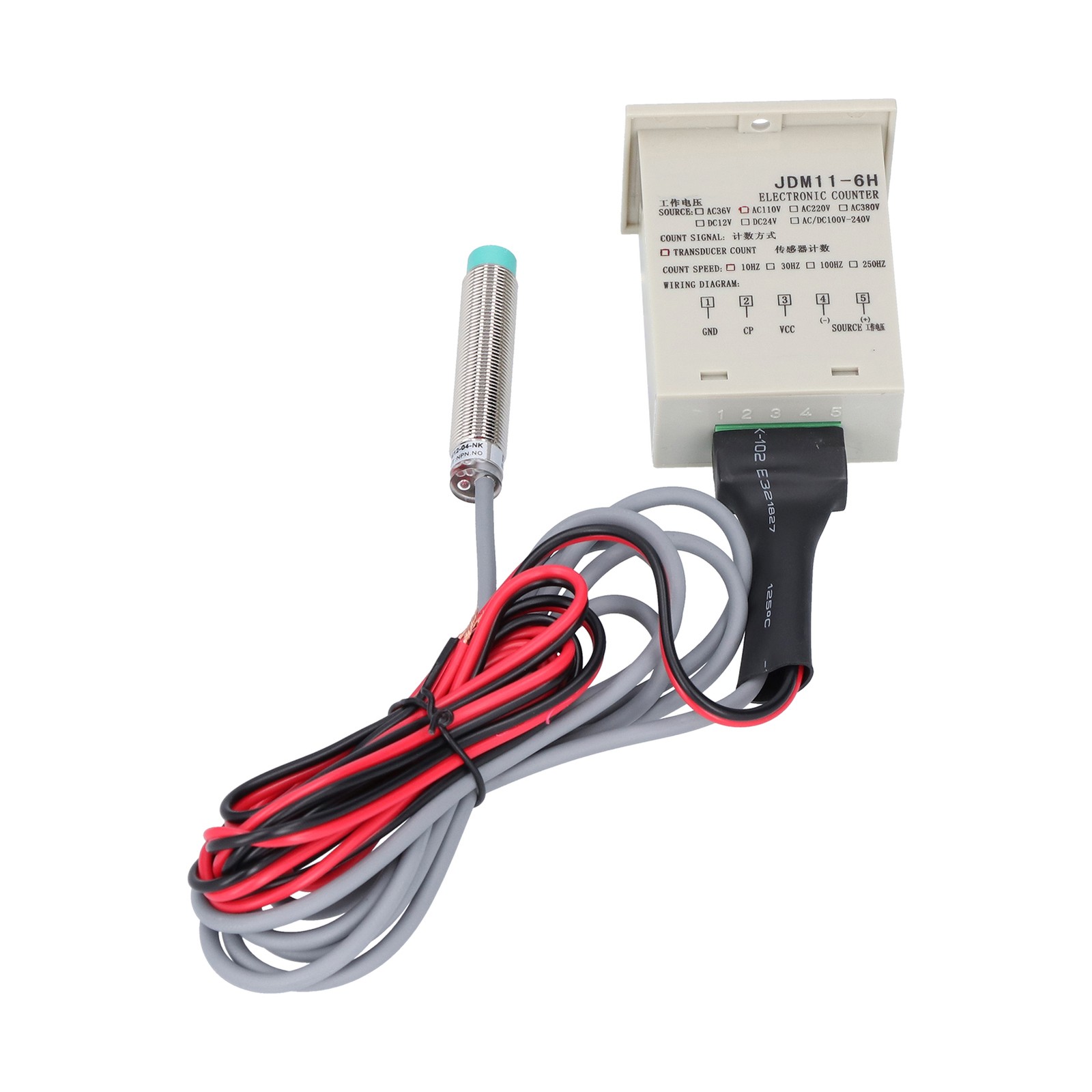 BERM Digital Electronic Counter For Metal Objects Contact Induction Panel New