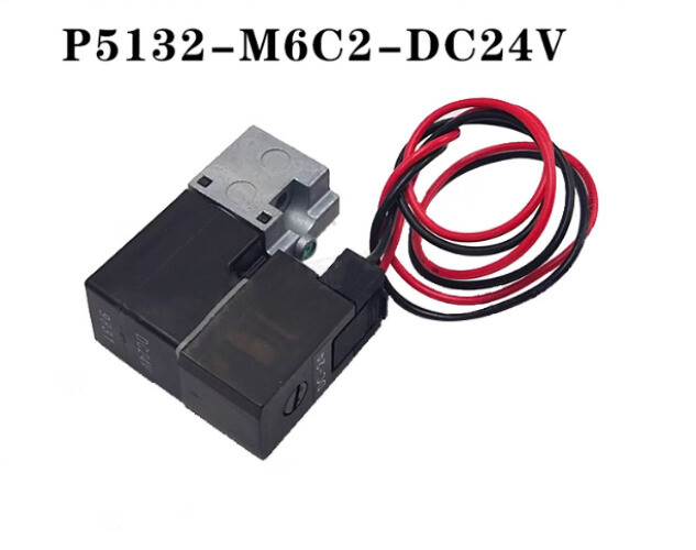 1Pcs P5132-M6C2-DC24V Wire-cutting slow motion solenoid valve AQ400LS New