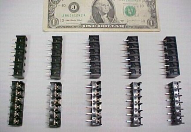 Lot 10 Circuit Board Terminal Block Barrier Strips 15A PCB Connectors Electrical