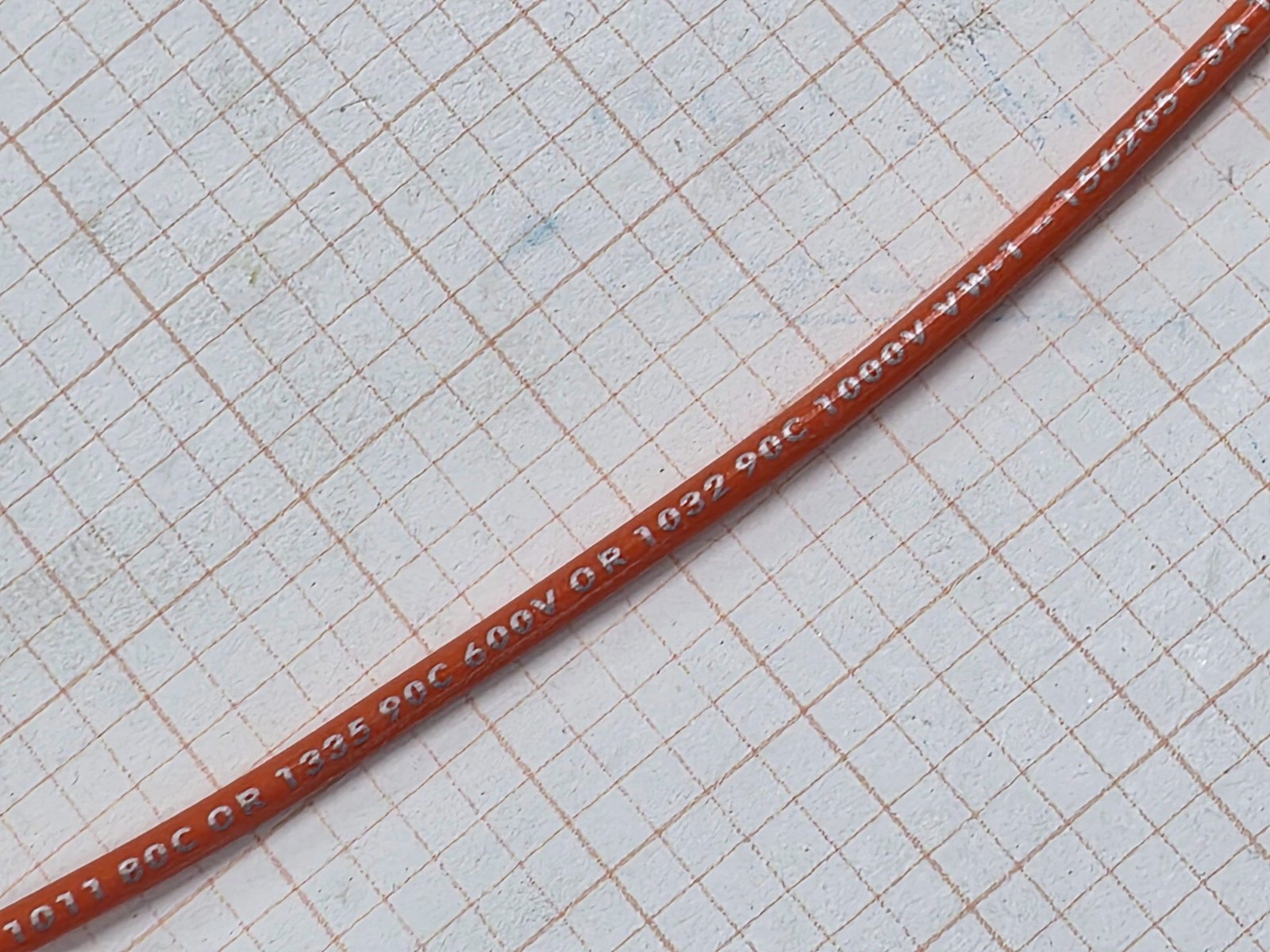 Southwire/Copperfield #18awg Solid Tinned Copper Lead Wire UL1015 Orange /100ft
