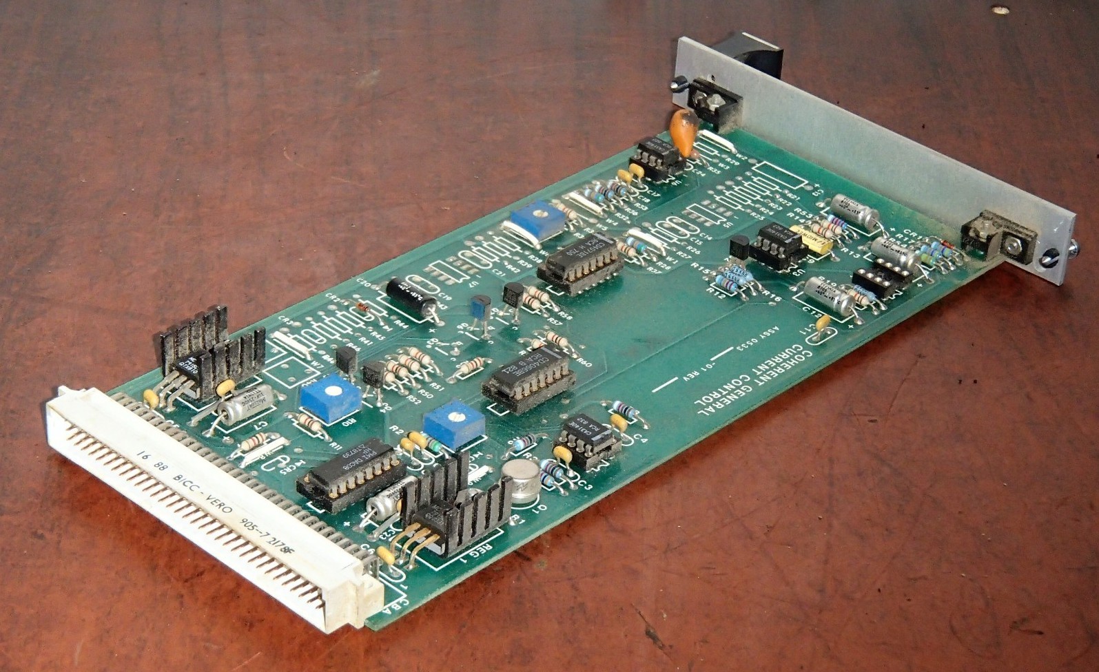 Coherent General Current Control Module 0533-026-02 REV D _ 053302602 Board Card