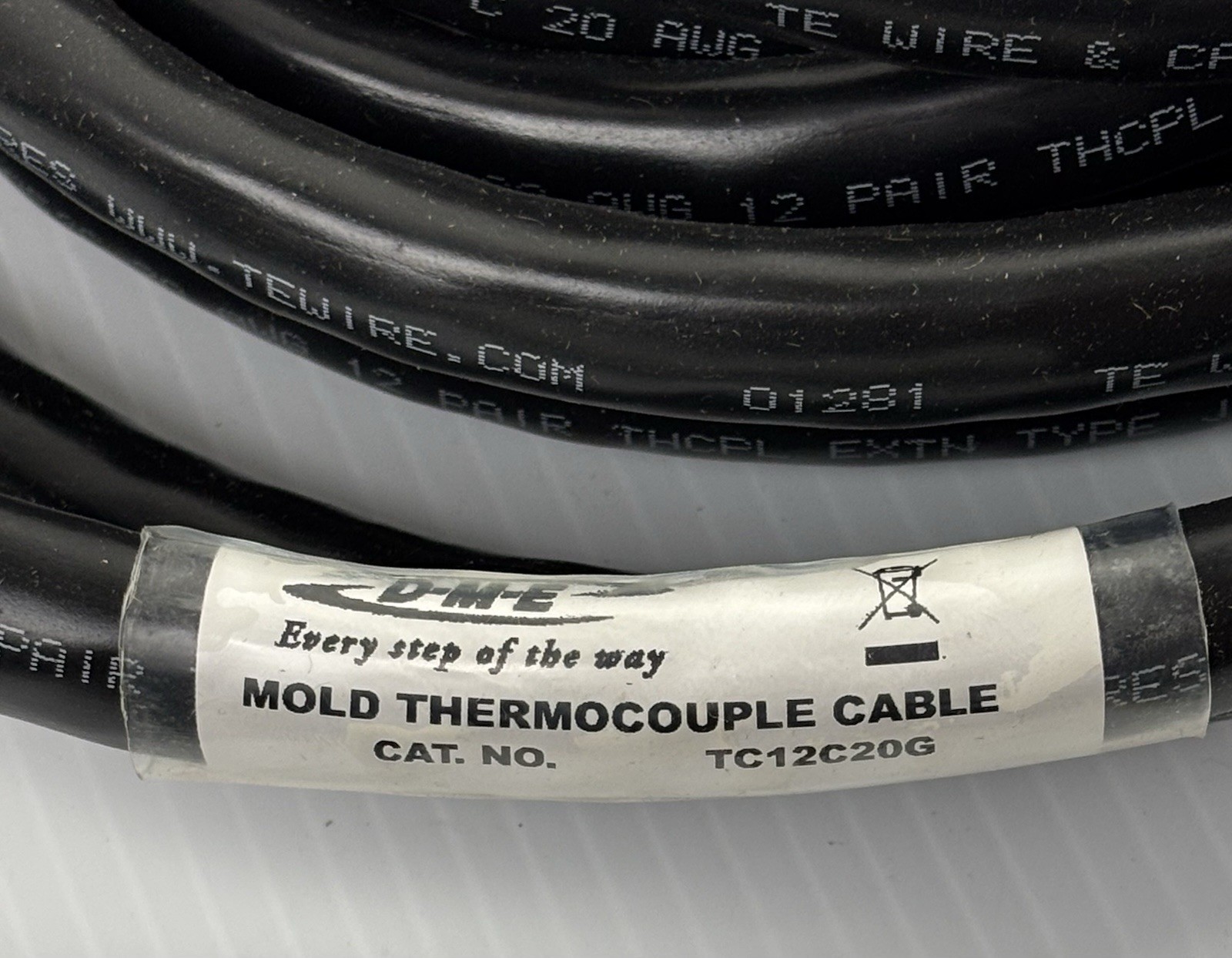 DME® Hot Runner Thermocouple Cable 12-Zone – 20FT