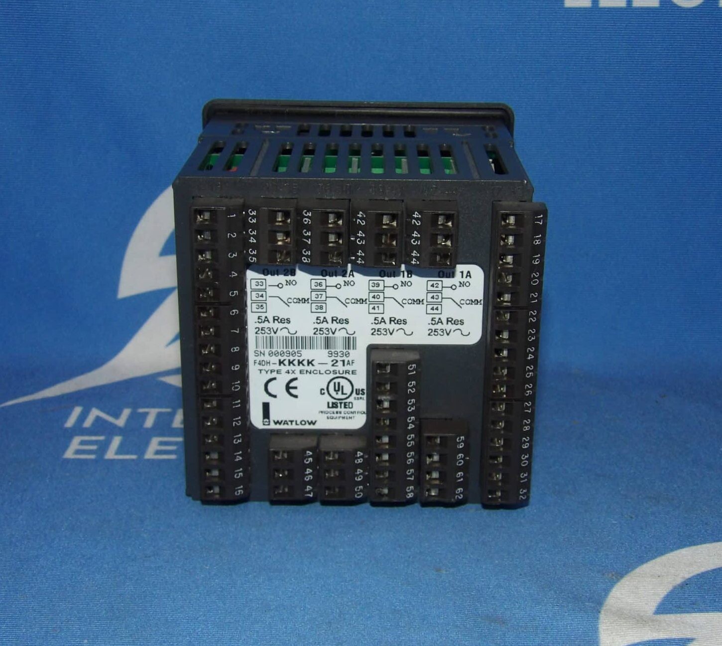 Watlow F4DH-KKKK-21AF 100-240VAC 0.5A Dual Channel Ramping Controller + 1 Yea…