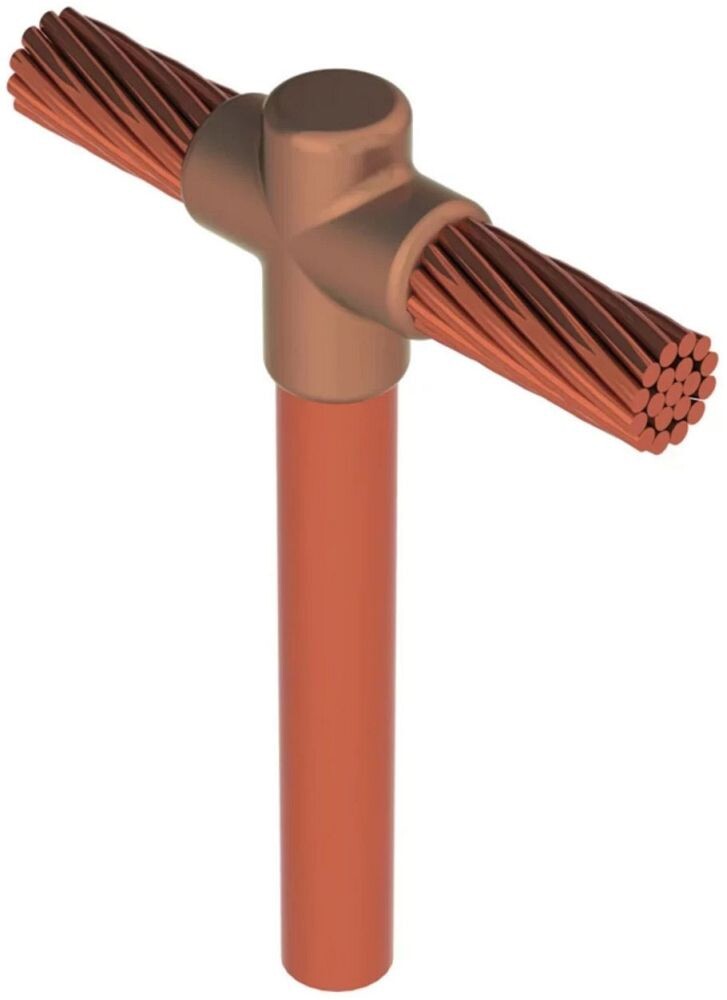 Erico GTC183Q, 3/4″ Rod, 500 KCMIL, Cable to Top of Ground Rod Mold, 1 pc