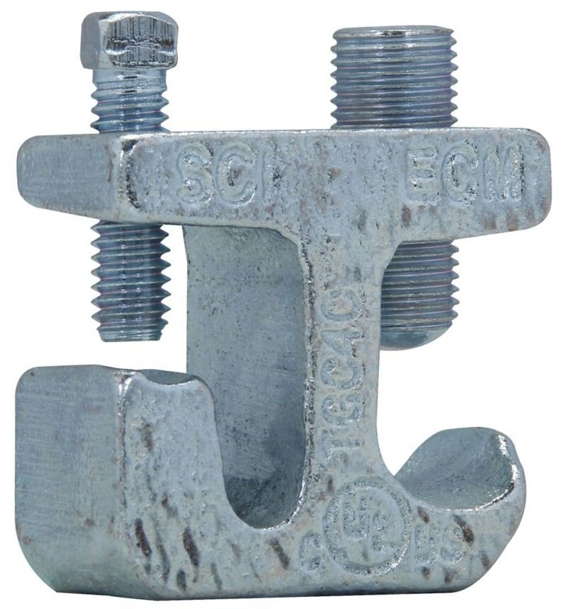 Crouse-Hinds TGC40, 6 to 2/0 AWG, Iron, Cable Tray Grounding Clamp, 1pc