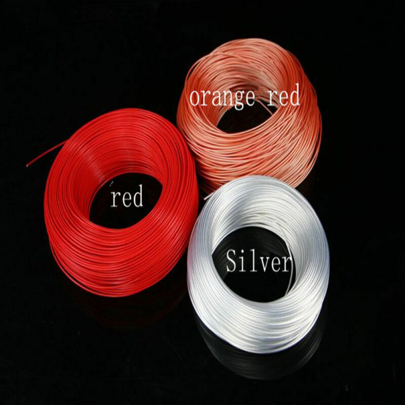 18 AWG (Diameter:1.57) High Temperature Teflon PTFE Silver Plated Wire 10M