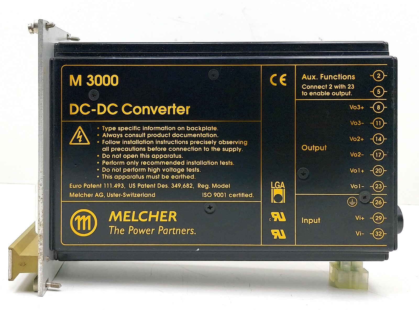 Melcher M 3000 DC-DC Converter PCB Module Switzerland