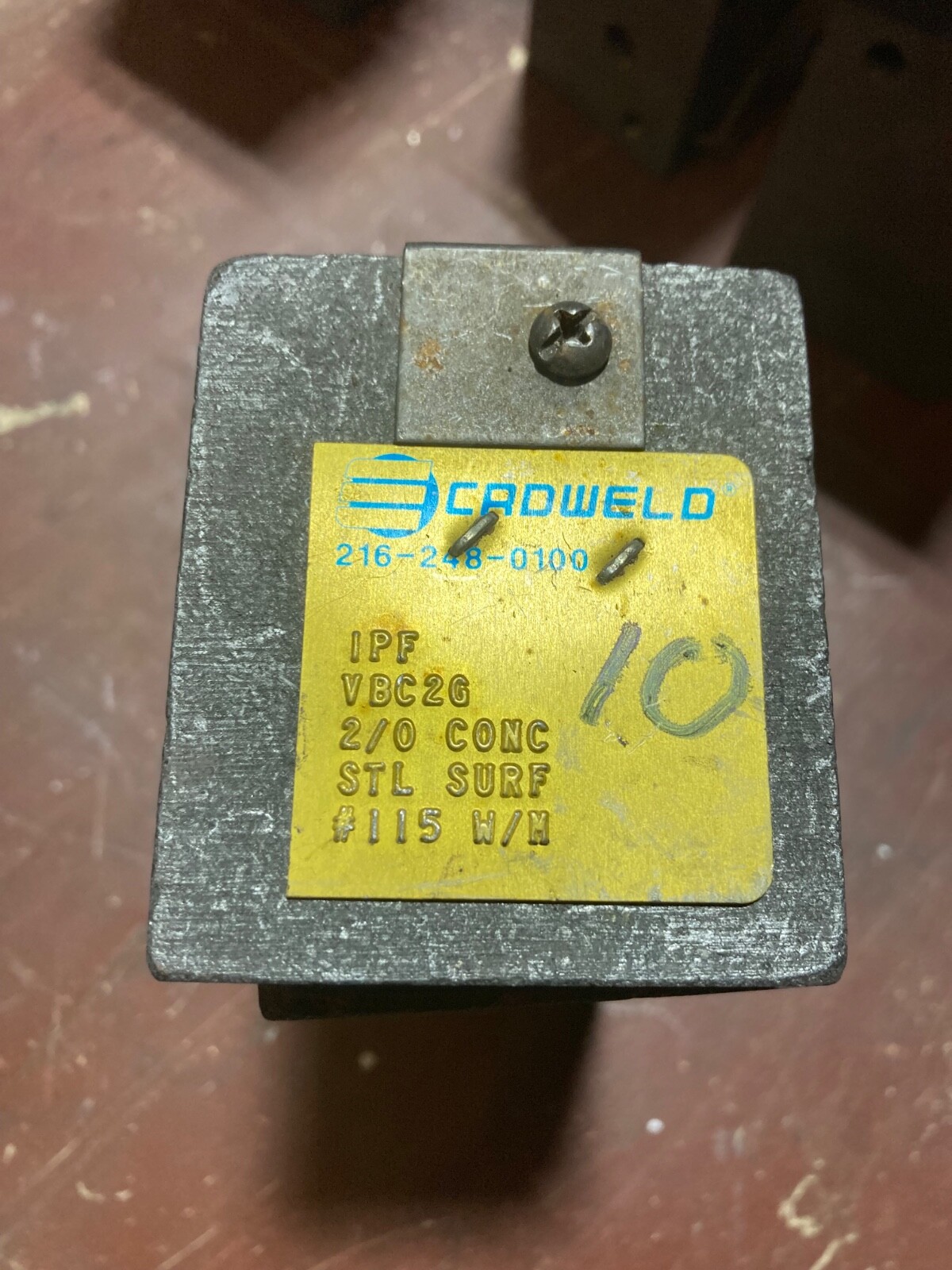 Cadweld Cad ERICO Weld Exothermic Welding Molds Lot of 40 Plus