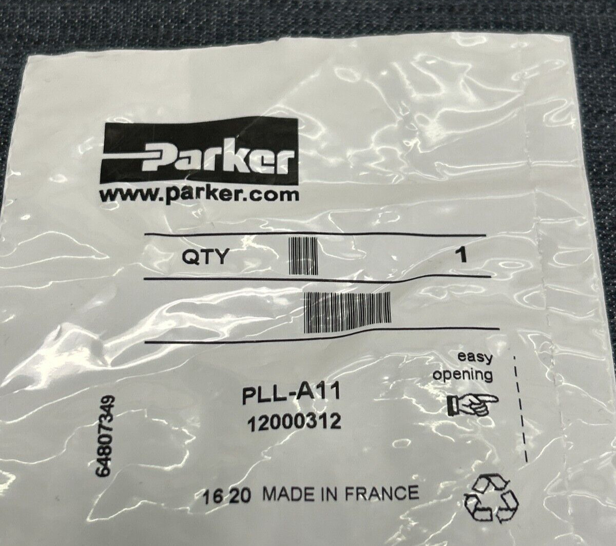 PARKER PLL-A11 PHN PNEUMATIC LOGIC CONTROL VALVE HIGH SPEED