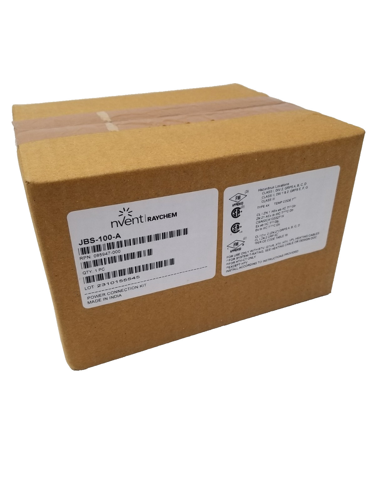 NVENT Raychem JBS-100-A Power Connection Kit NEW