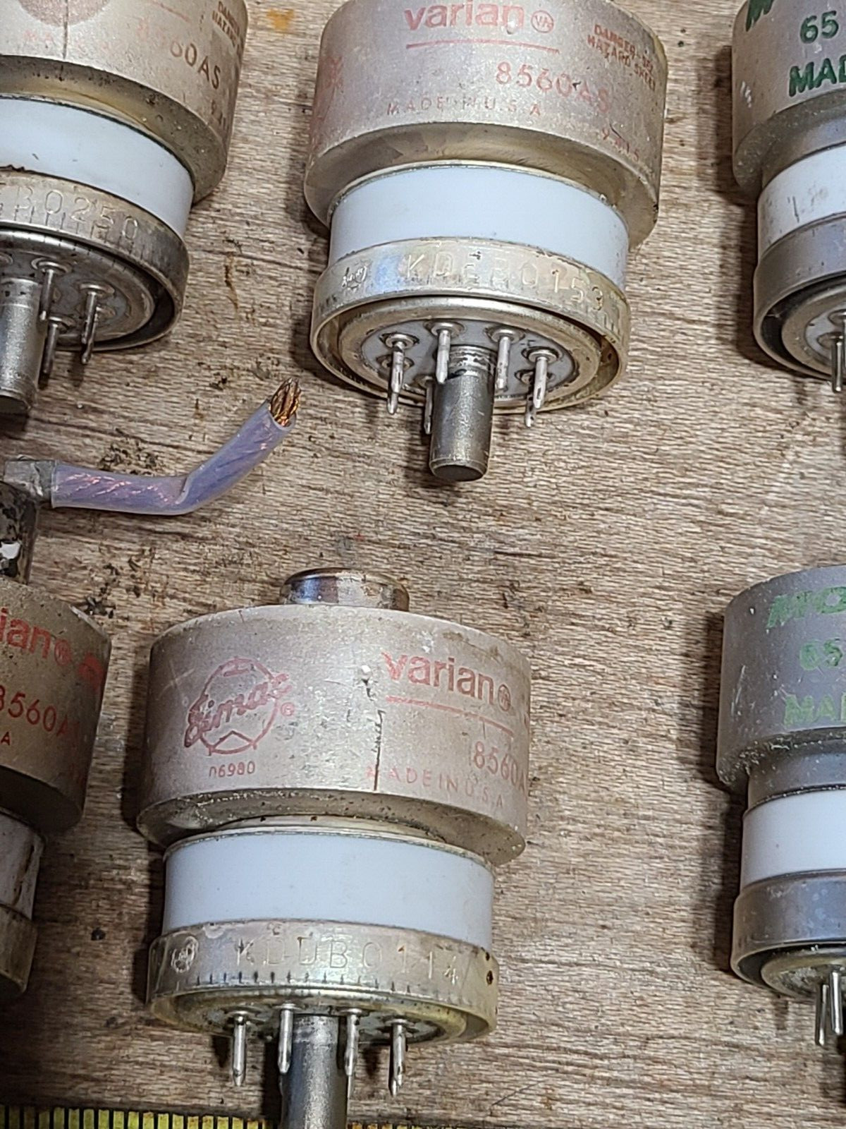 Lot of 15 Electron Tube | Tube Valve Eimac 8560AS,4CS250R/Motorola 65-83382D02,