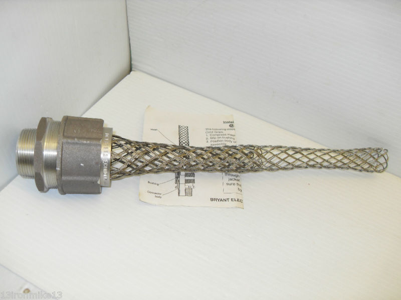 ⭐NEW⭐ 1-1/2″NPT HUBBELL/KELLEMS BRYANT DC131112 CABLE CORD GRIP 1.312-1.437″