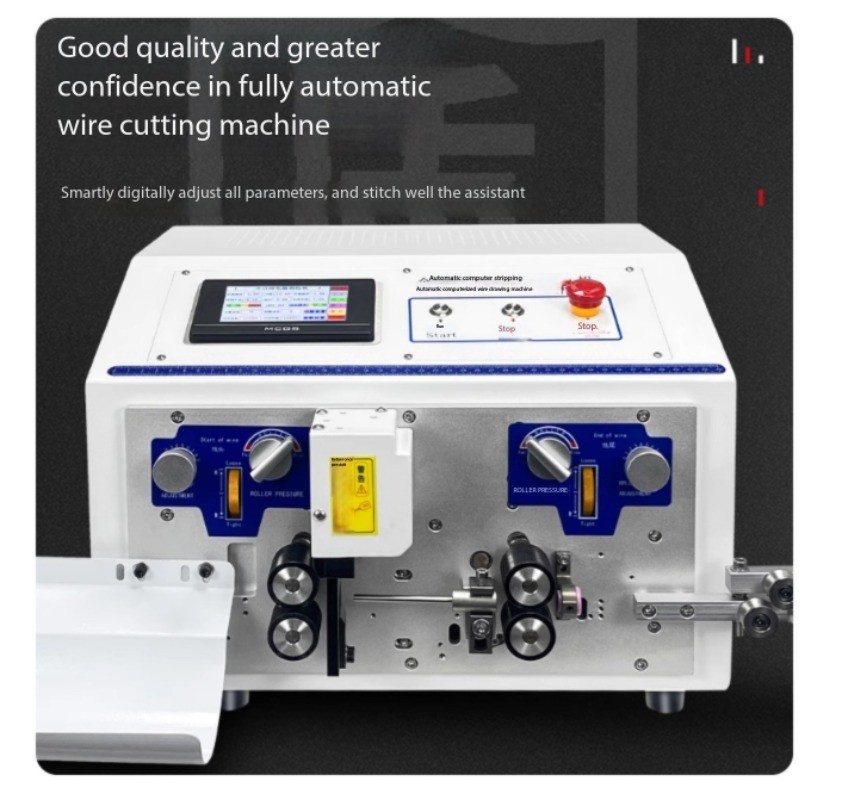 Integrated Stripping and Cutting Multi-Core Fully Automatic Wire Stripper
