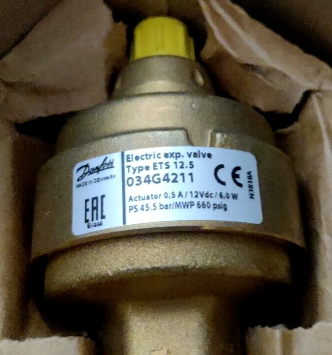 1PC ETS12.5 (7/8″x7/8″) 034G4211 DANFOSS REFRIGERATION Electric expansion valve