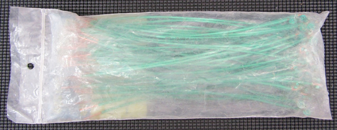 DOTTIE GP1250 12 1/2″ 12GA COPPER WIRE GREEN SCREW GROUNDING PIGTAIL – LOT OF 60