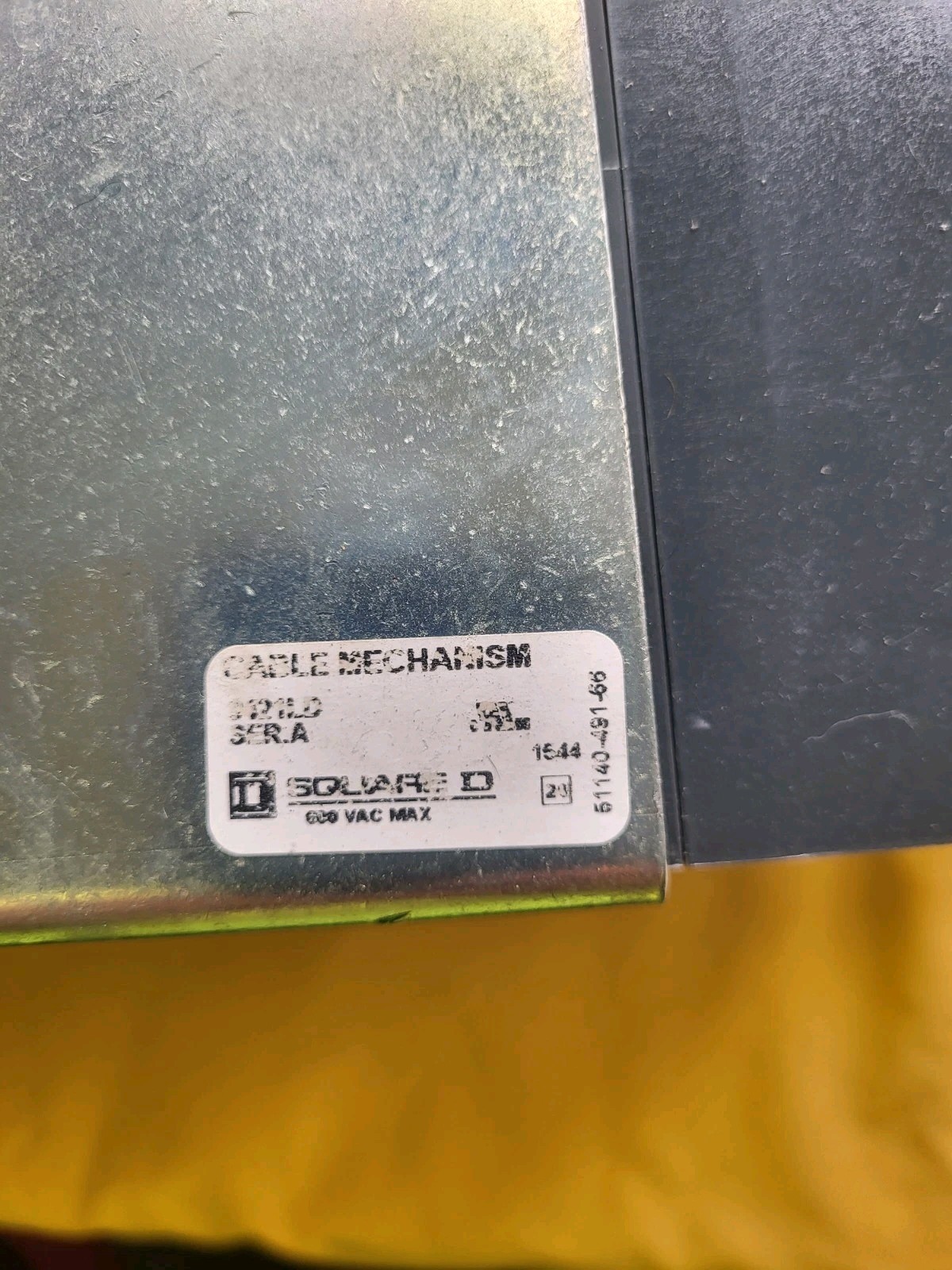 Square D, LJ600, LJL36600U31X, 600A, 3-Pole, Powerpact Circuit Breaker. Used.