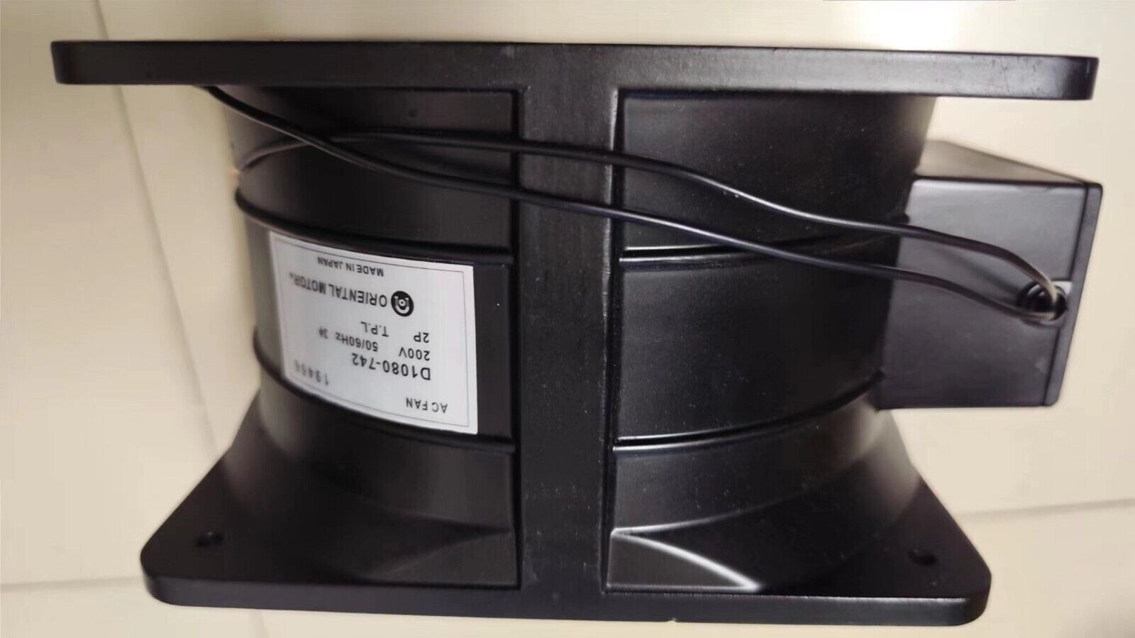 1 PCS ORIX Fan D1080-742 AC 200V 180*180*110MM 2 wire cooling fan
