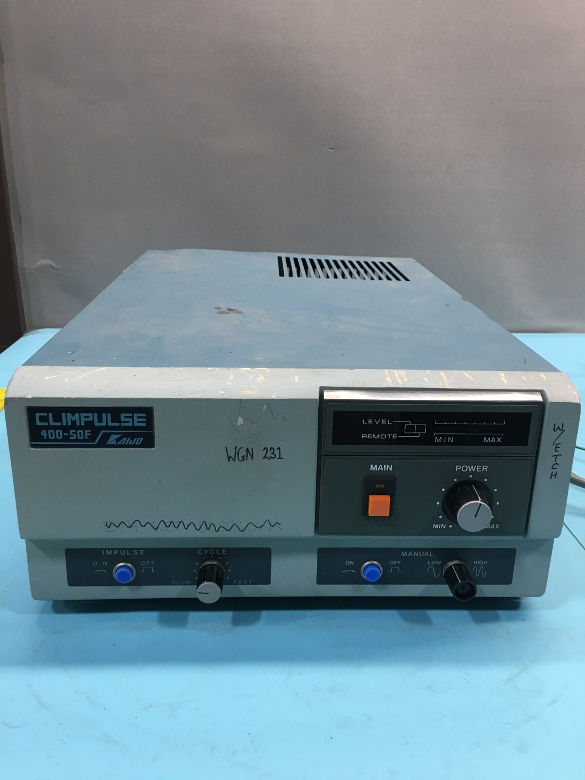 Kaijo Denki 5441IH Climpulse 400-50F Ultrasonic Generator, 400W, 50kHz, 125358