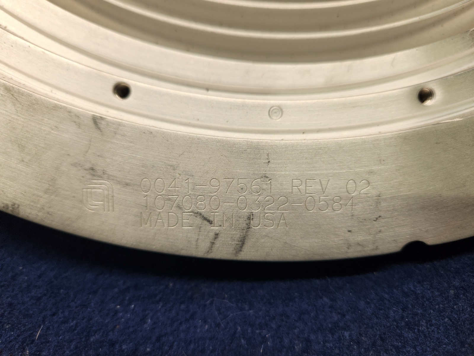 AMAT 0041-97561 Rev. 02 Showerhead Spiral. Applied Materials