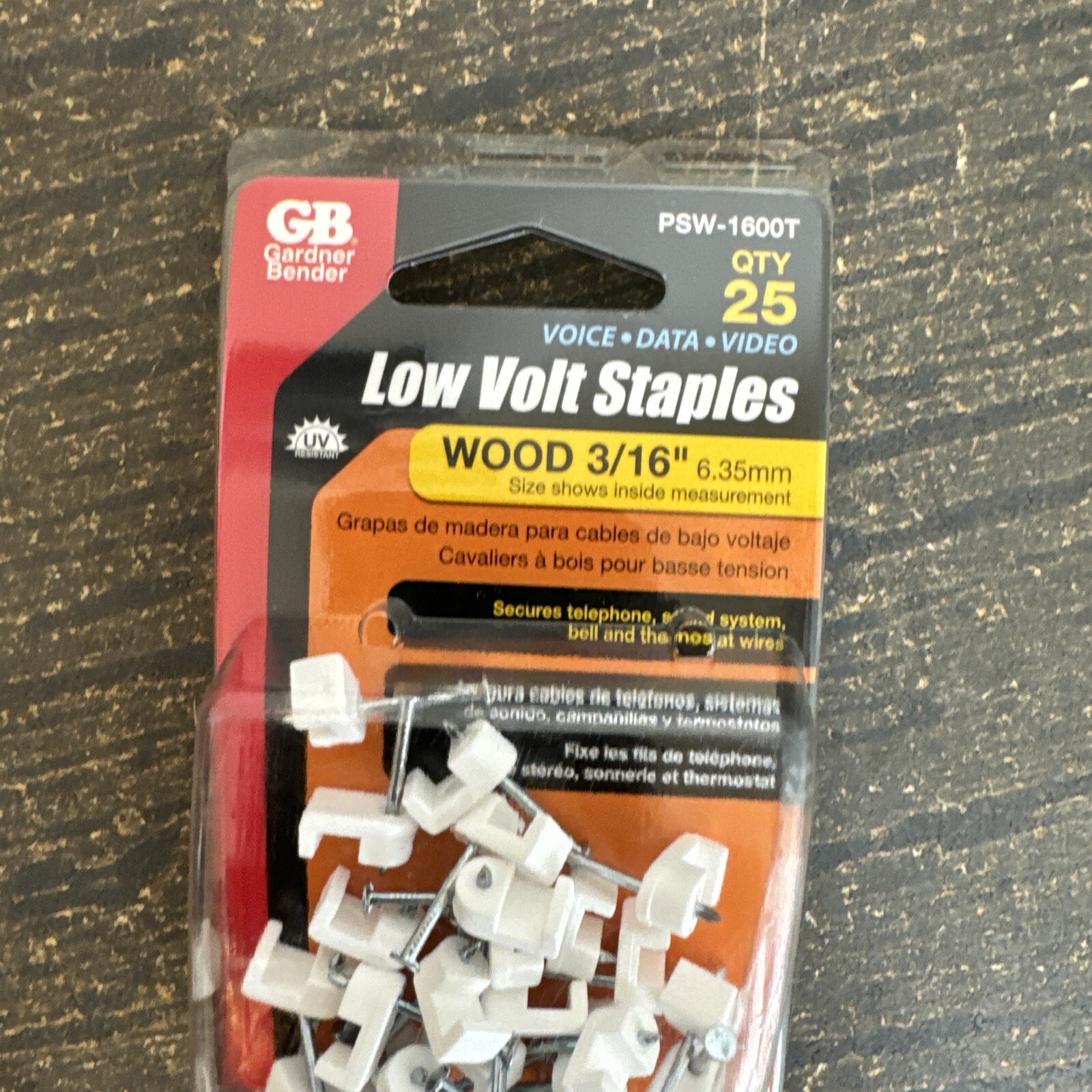 Low Volt Staples 3/16″ 5 Mm-Brand New