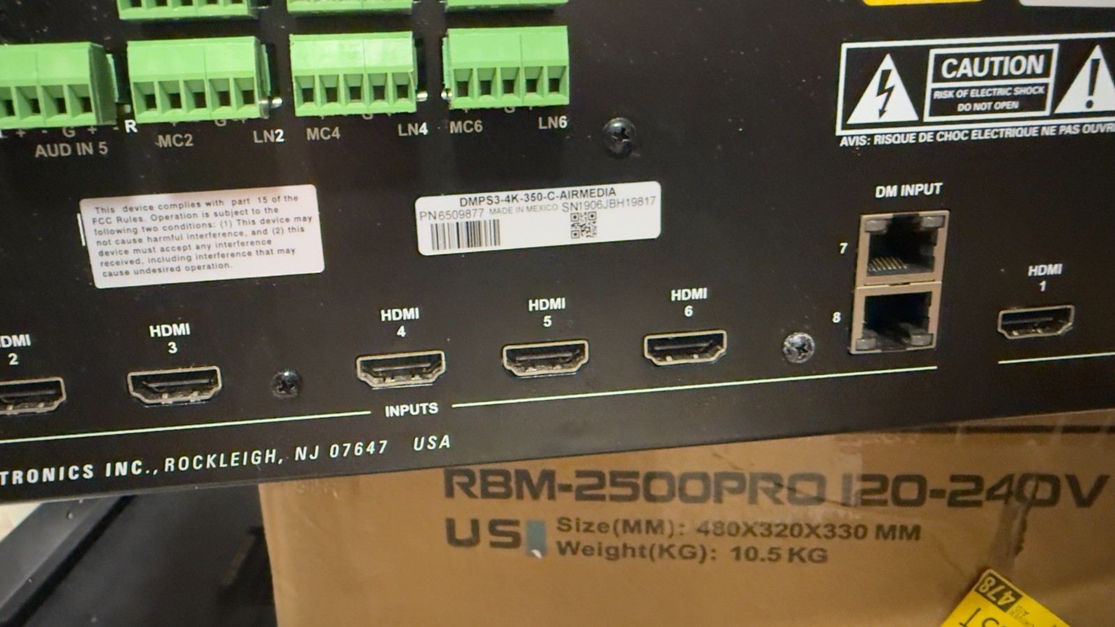 Crestron DMPS3-4K-350-C 3-Series 4K Digital Media Presentation