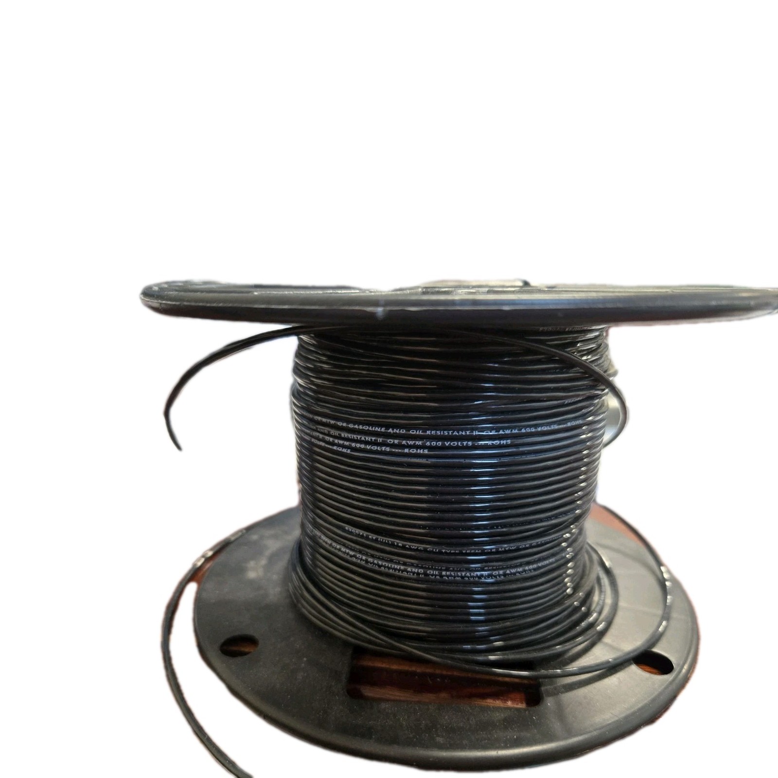 Southwire 27021501 TFFN 18 Gauge Building Wire, Stranded Type, Black