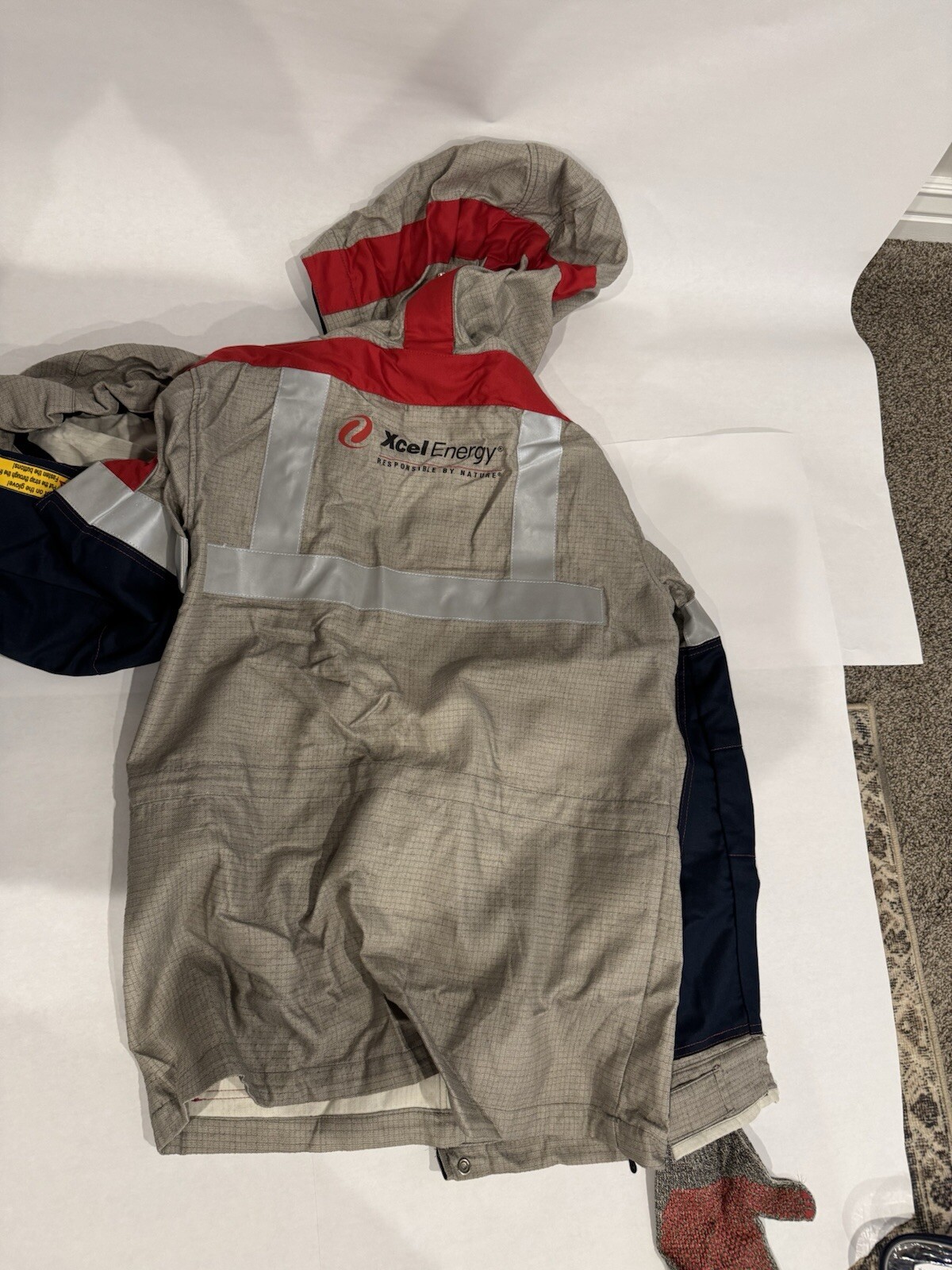 Electrostatics AC Induction Conductive Suit Electrical Safety Jacket Pant 188/XL