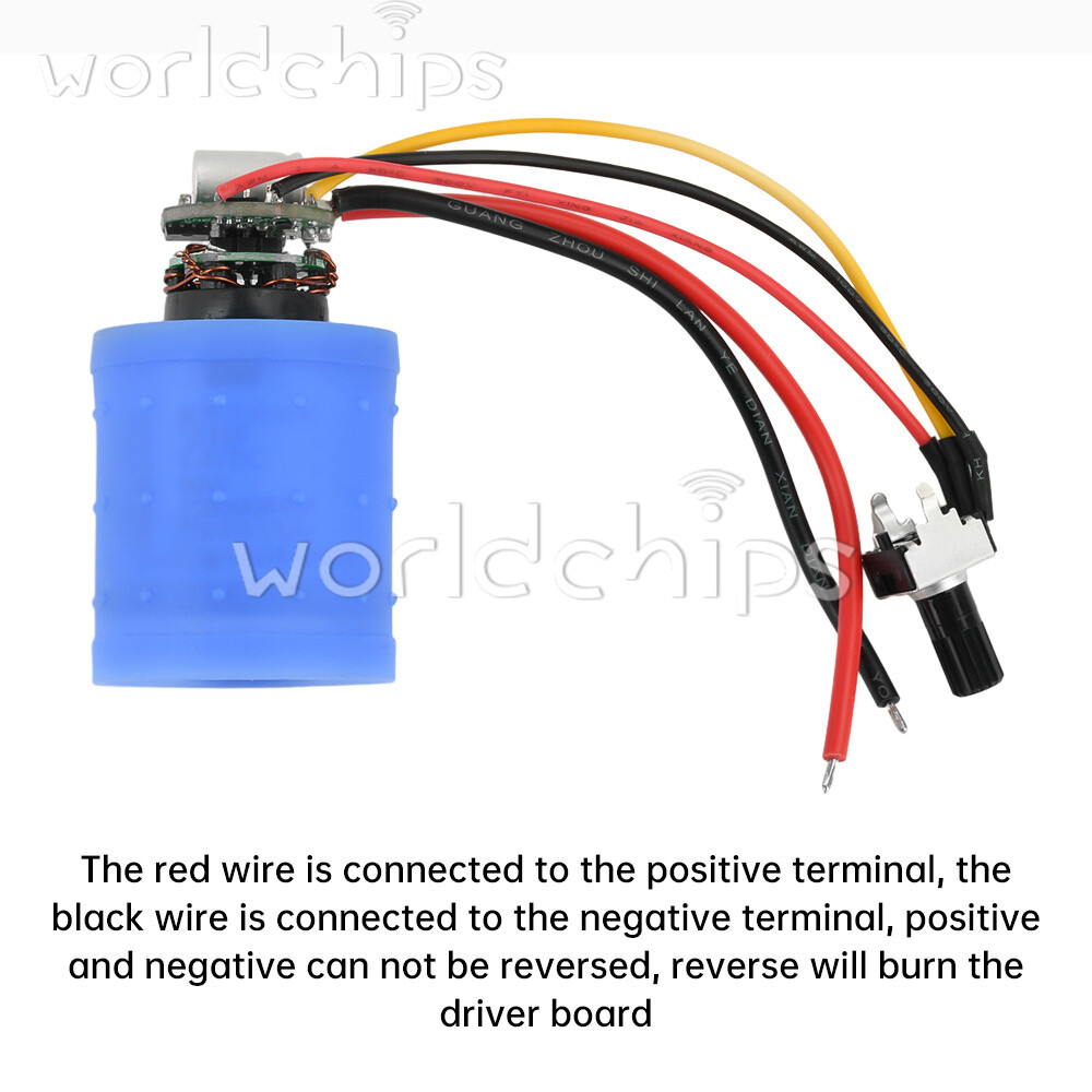 DC9V12V24V 100000RPM BLDC 3-Phase Ultra High Speed Brushless Motor W/ Driver Fan