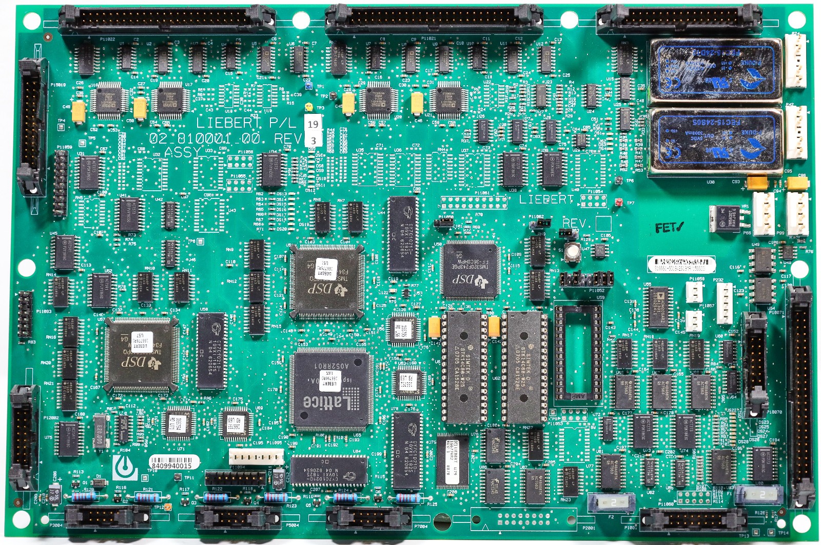 Liebert Emerson 02-810001-00 Main Control Board