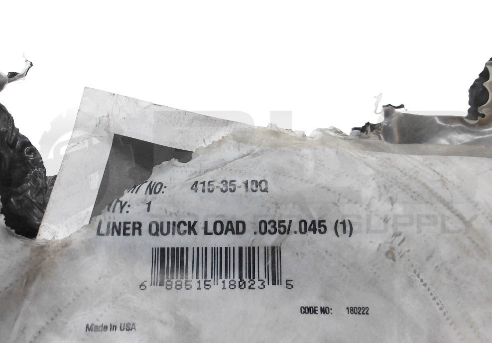 NEW TREGASKISS 415-35-10Q LINER QUCIK LOAD .035/.045