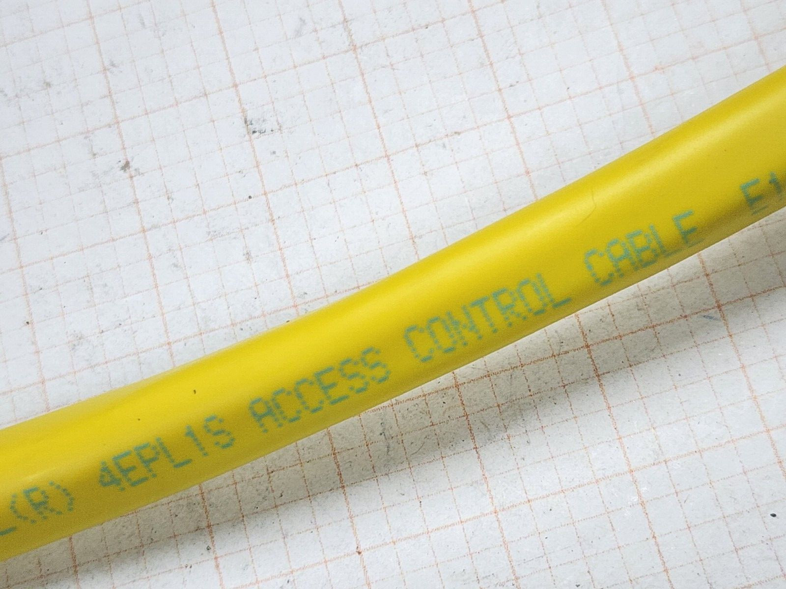 Carol 4EPL1S 18/4C+22/3P+22/4C+22/2C Plenum Access Control Cable CMP Yellow/50ft